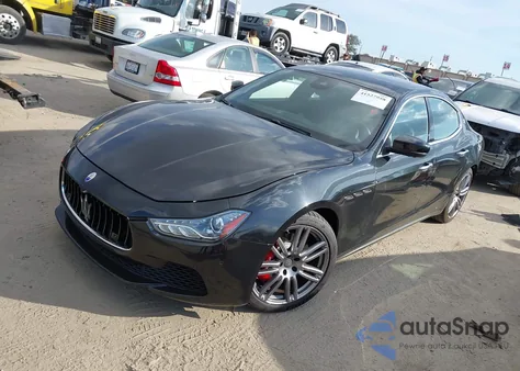 2017 Maserati Ghibli S Q4 z USA, uszkodzony, nr VIN ZAM57RTL6H1227660
